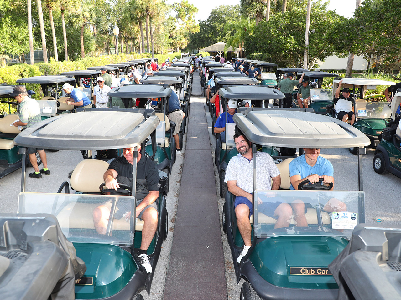 Golfers start your engines! 