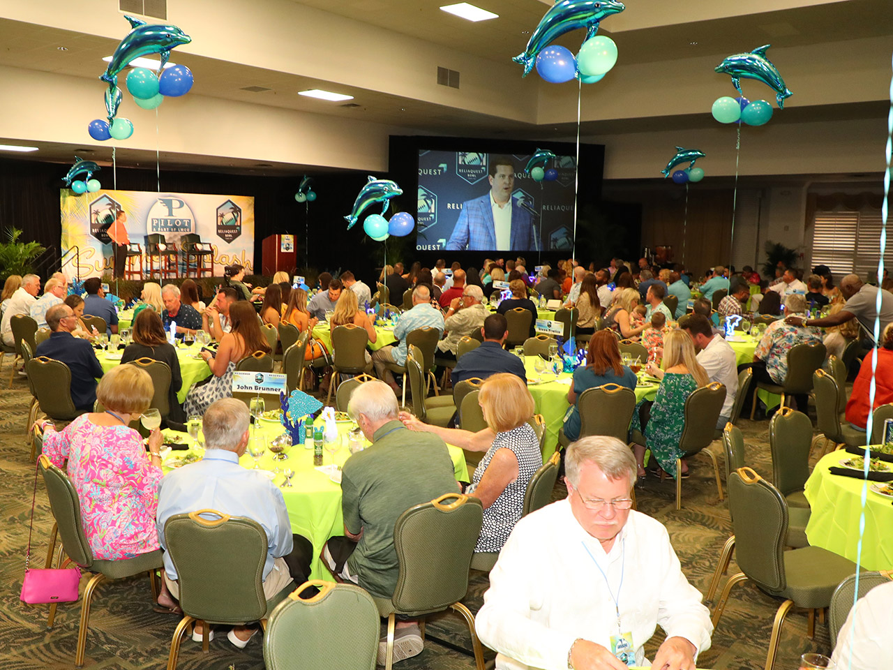 Bowl supporters gather for the Saturday night banquet