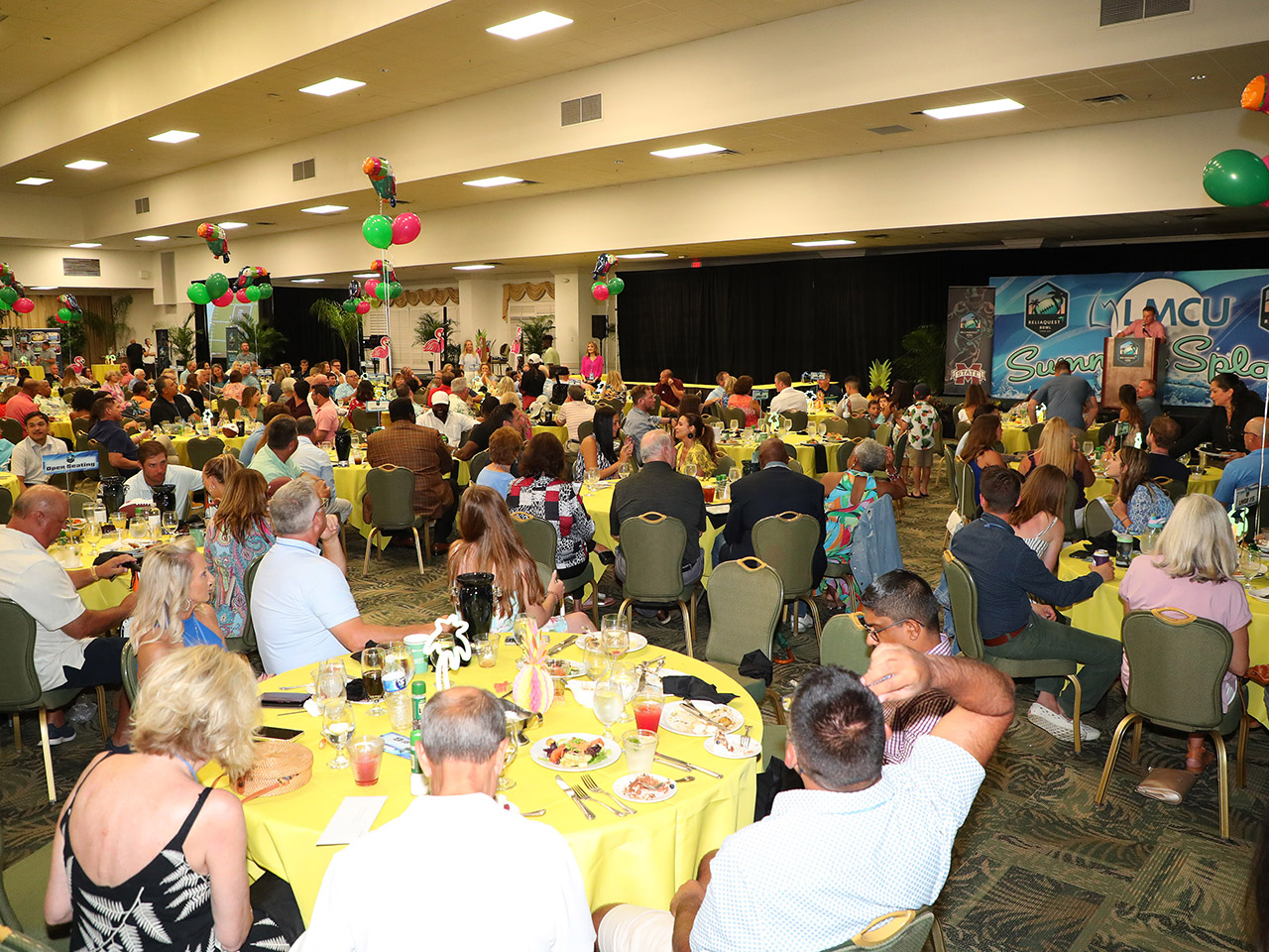 About 700 supporters and guests were on hand for the banquet