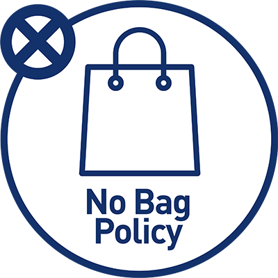 No Bags Allowed