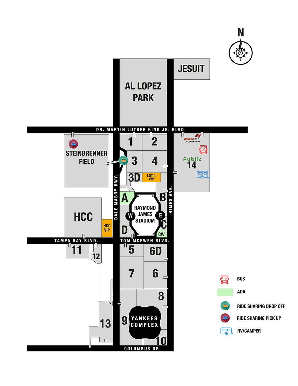 Stadium Directions & Parking